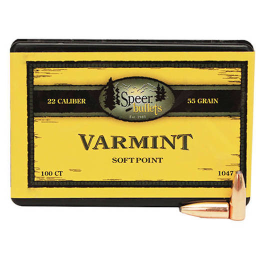 Speer Varmint .224" 55gr SP #1047