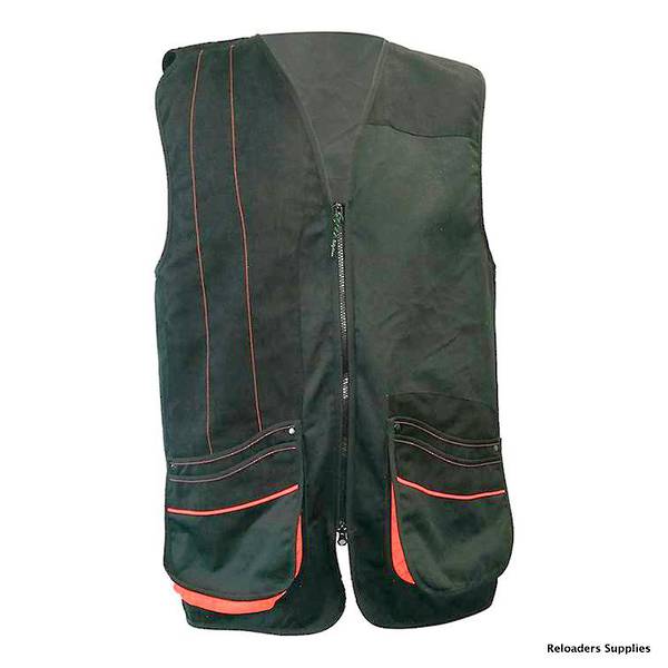 Ridgeline Clay Buster Shooting Vest Black Large Clothing Clay