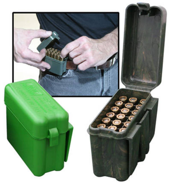 MTM RS-20-10 20 Round Belt Ammo Box - Ammo Boxes - Storage - Reloaders ...