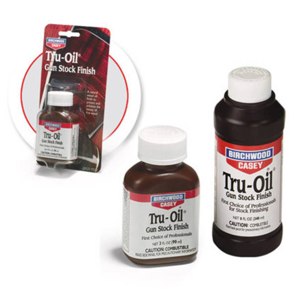 Birchwood Casey Tru Oil Gun Stock Finish - Solvents Oils Blues