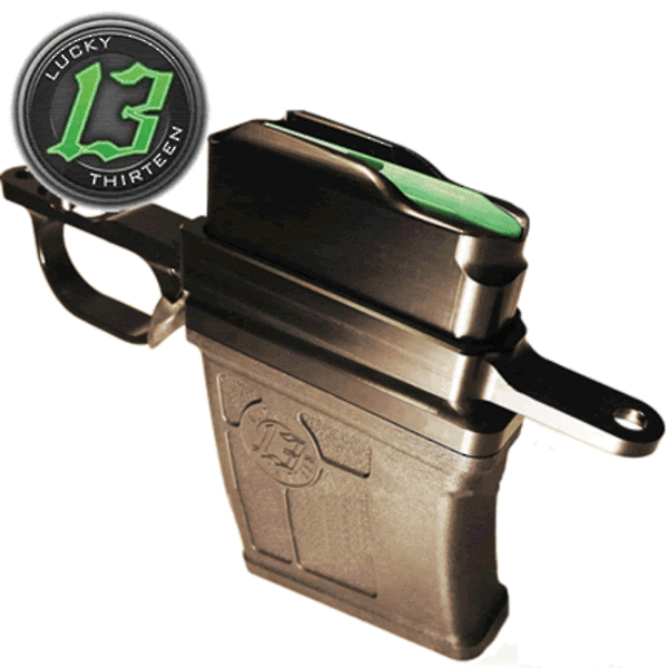 Lucky 13 Detachable Magazine Conversion Remington 700 S/A Magazines Gun Parts Reloaders