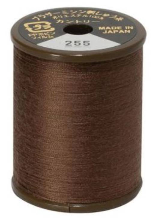 Brother Country Threads - 300m - Light Brown 255