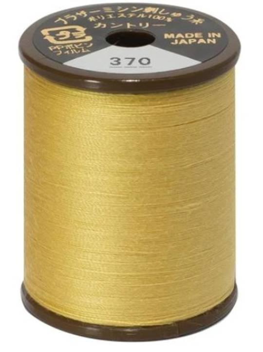 Brother Country Thread - 300m - Cream Yellow 370