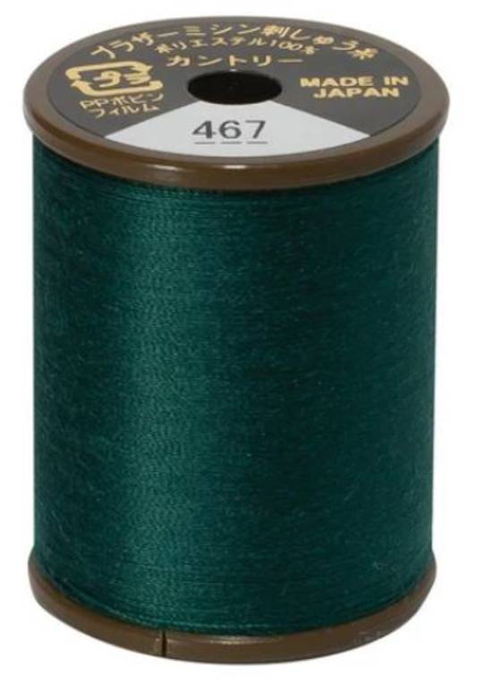Brother Country Thread - 300m - Deep Green 467