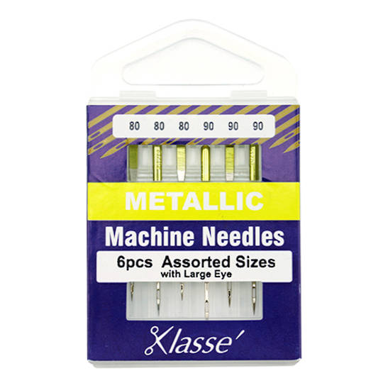 Klasse Machine Needles Metallic 80/90