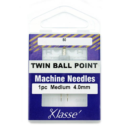 Klasse Machine Needle Twin Ball Point