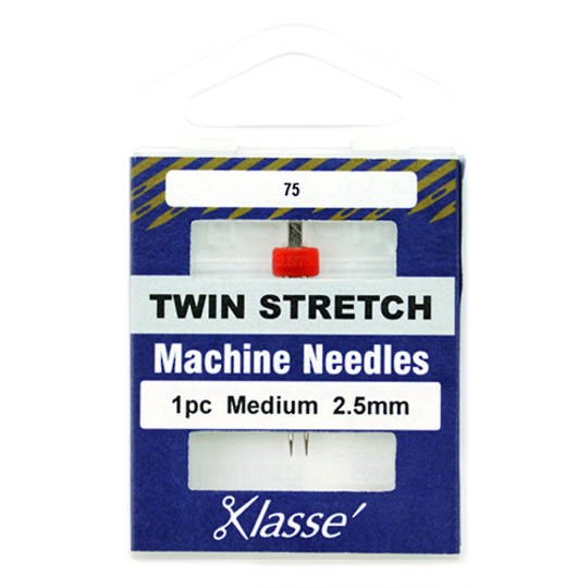 Klasse Machine Needle Twin Stretch 2.5mm
