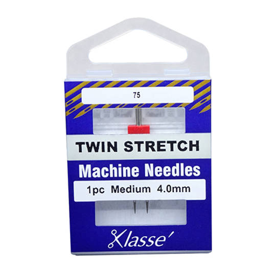Klasse Machine Needle Twin Stretch 4.0mm
