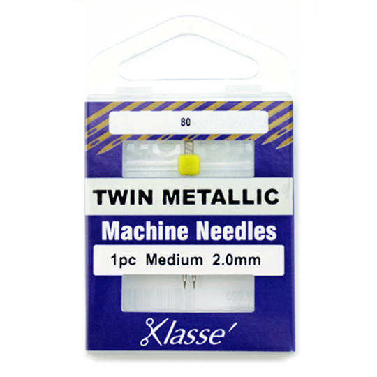 Klasse Machine Needle Twin Metallic