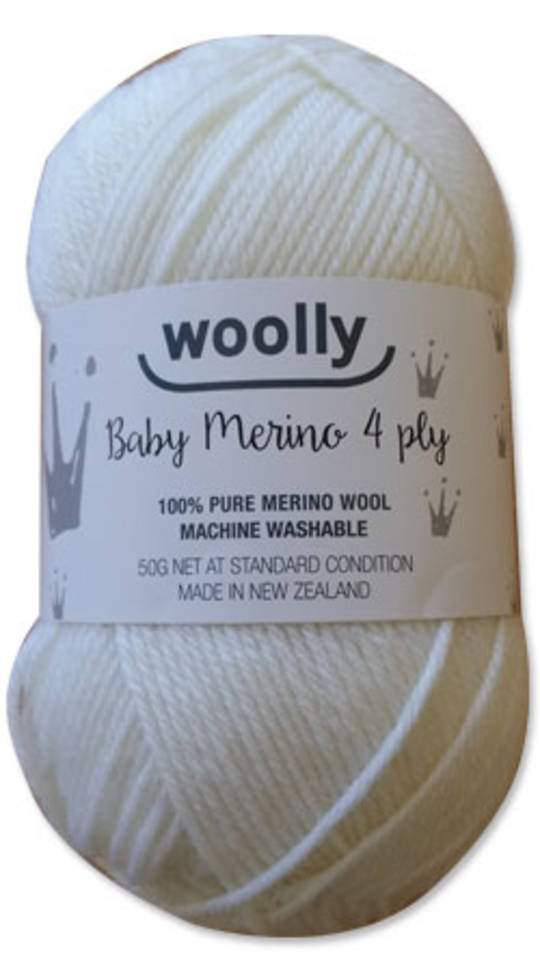 Woolly Baby Merino 4 Ply