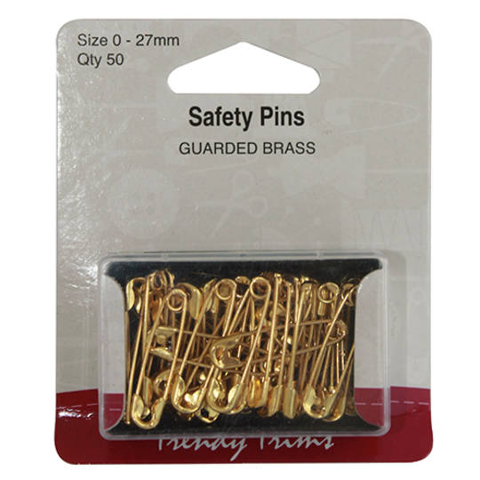 Saftey Pins - Guarded Size 27mm