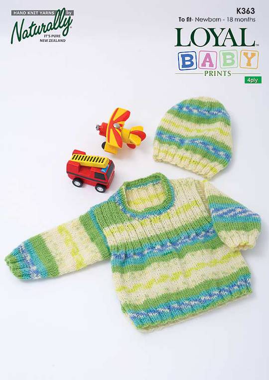 K363 Sweater and Hat