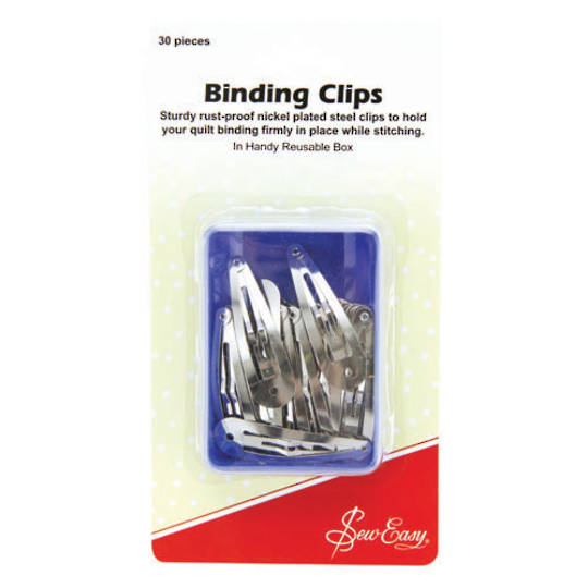 Quilters Binding Clips 30Pce