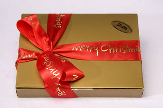 Christmas 12 piece gold box