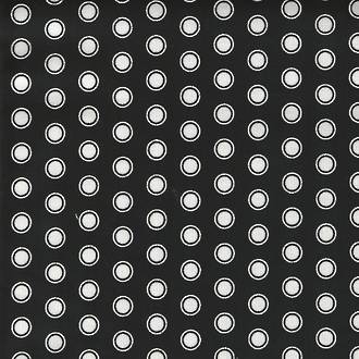 White Circles on Black