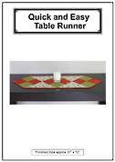 Quick and Easy Table Runner