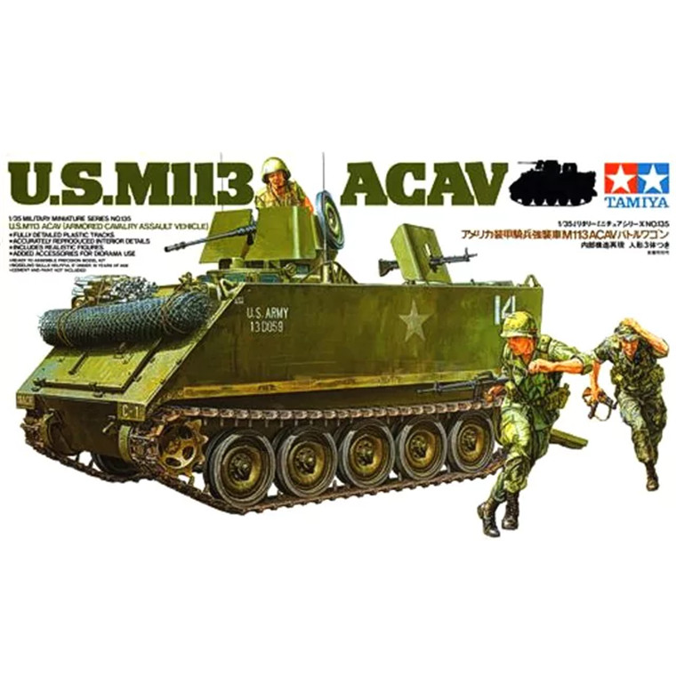 Tamiya Military Miniature Series No.135 - 1/35 - U.S. M113 ACAV