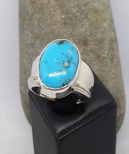 Sterling silver turquoise ring, NZ made