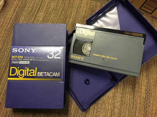 Betacam to digital