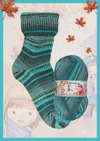 Opal Sock Print - Melody 11127