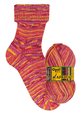 Opal Sock Print - Africa 11161