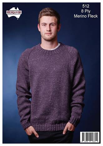 Heirloom 8ply Men's Jumper