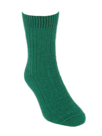 Lothlorian Rib Sock - Emerald L
