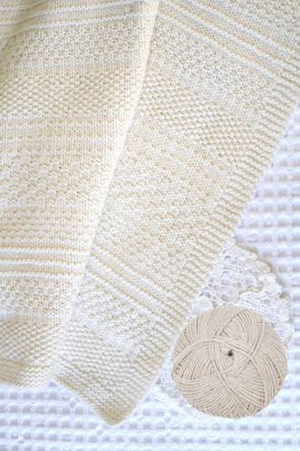 Skeinz Blanket Kit - Knit and Purl Blanket - Kiwi