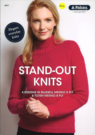 Stand-Out Knits Pattern Book - 4 Designs