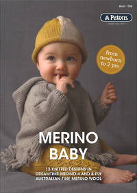 Patons Merino Baby Pattern Book - 13 Patterns