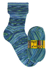 Opal Sock Print - Africa 11160