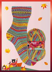 Opal Sock Print - 11257