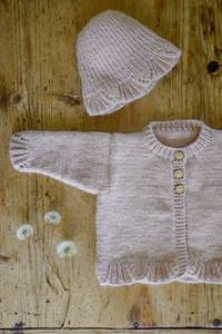 Baby Cakes Poppy Cardi and Hat Pattern