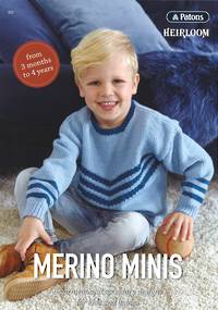 Merino Minis Pattern Book - 6 Designs for kids & babies