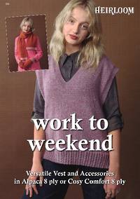 Heirloom - Work to Weekend Vest Pattern 8ply