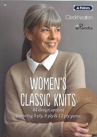 Women's Classic Knits Pattern Book - 44 Design options