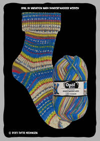 Opal Sock Print - 4057