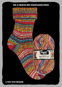 Opal Sock Print - 4054