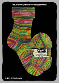Opal Sock Print - 4056