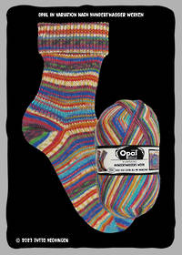 Opal Sock Print - 4055