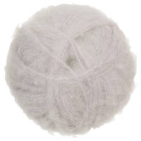 Whisper Brushed Mohair - Silver