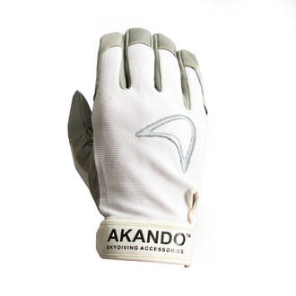 Akando Ultimate White Skydiving Gloves