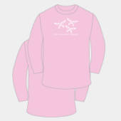 Pink Butterfly Long Sleeved T-shirt