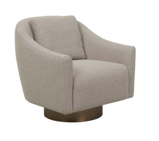 Kennedy Curve Swivel Occasional Chair