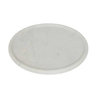 Ridge Round Marble Plate