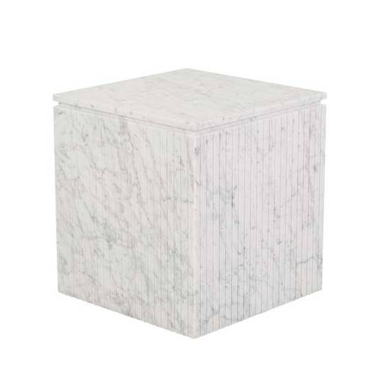 Atlas Etch Square Side Table