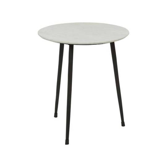 Ridge Marble Side Table