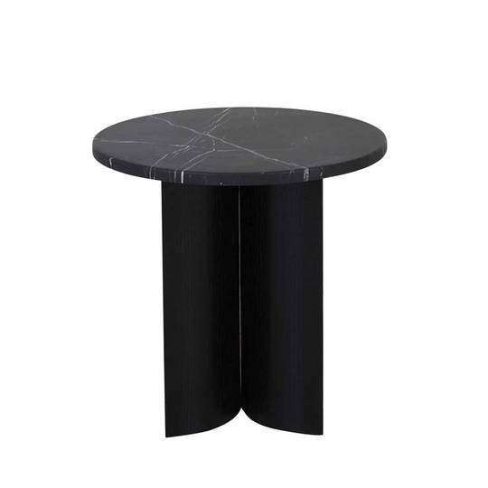 Oberon Eclipse Marble Side Table