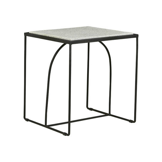 Brigette Arch Side Table-Black