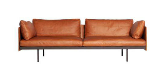 Natadora Bureau 3-Seater Sofa